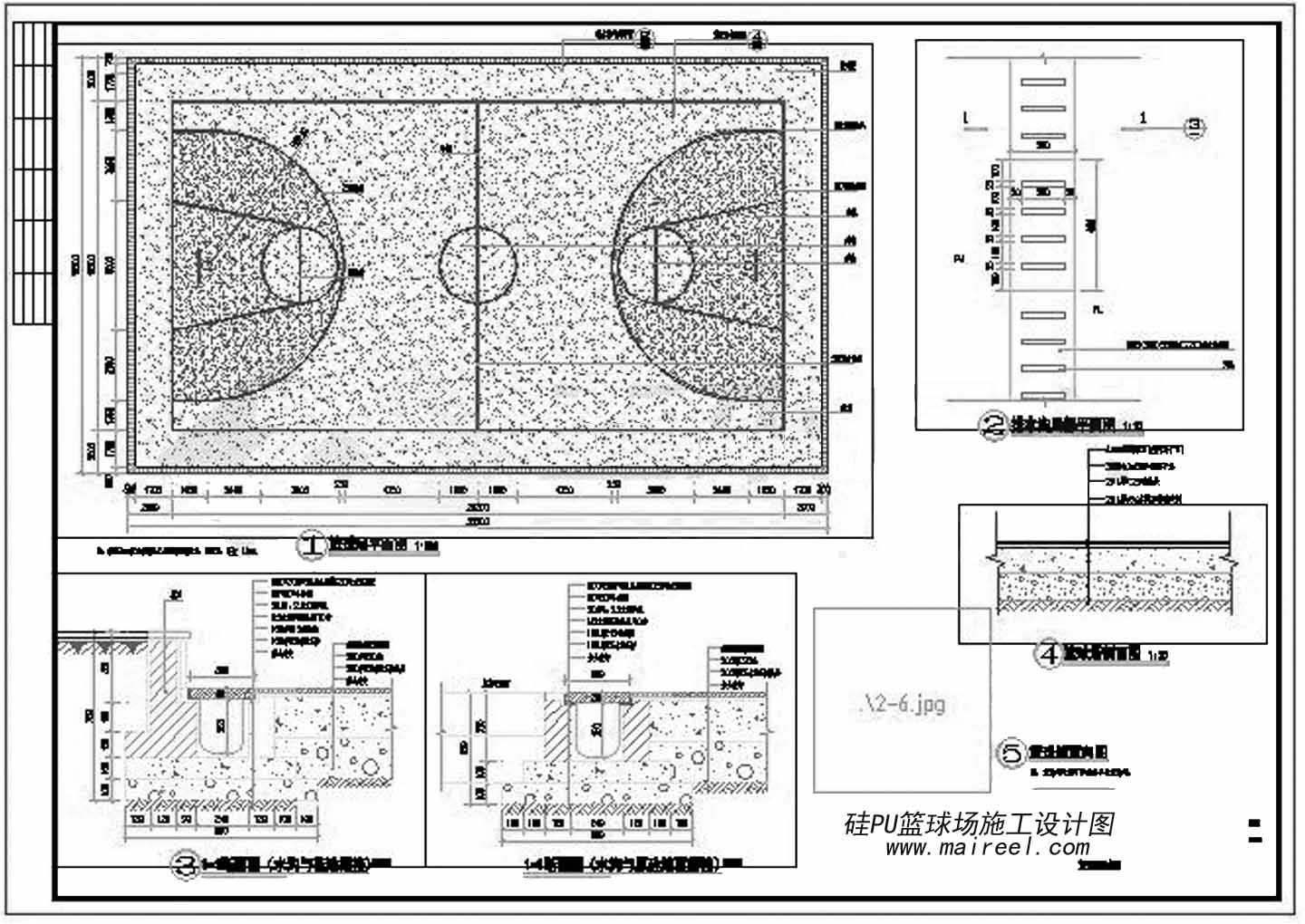 硅pu篮球场做法硅pu篮球场施工工艺方案